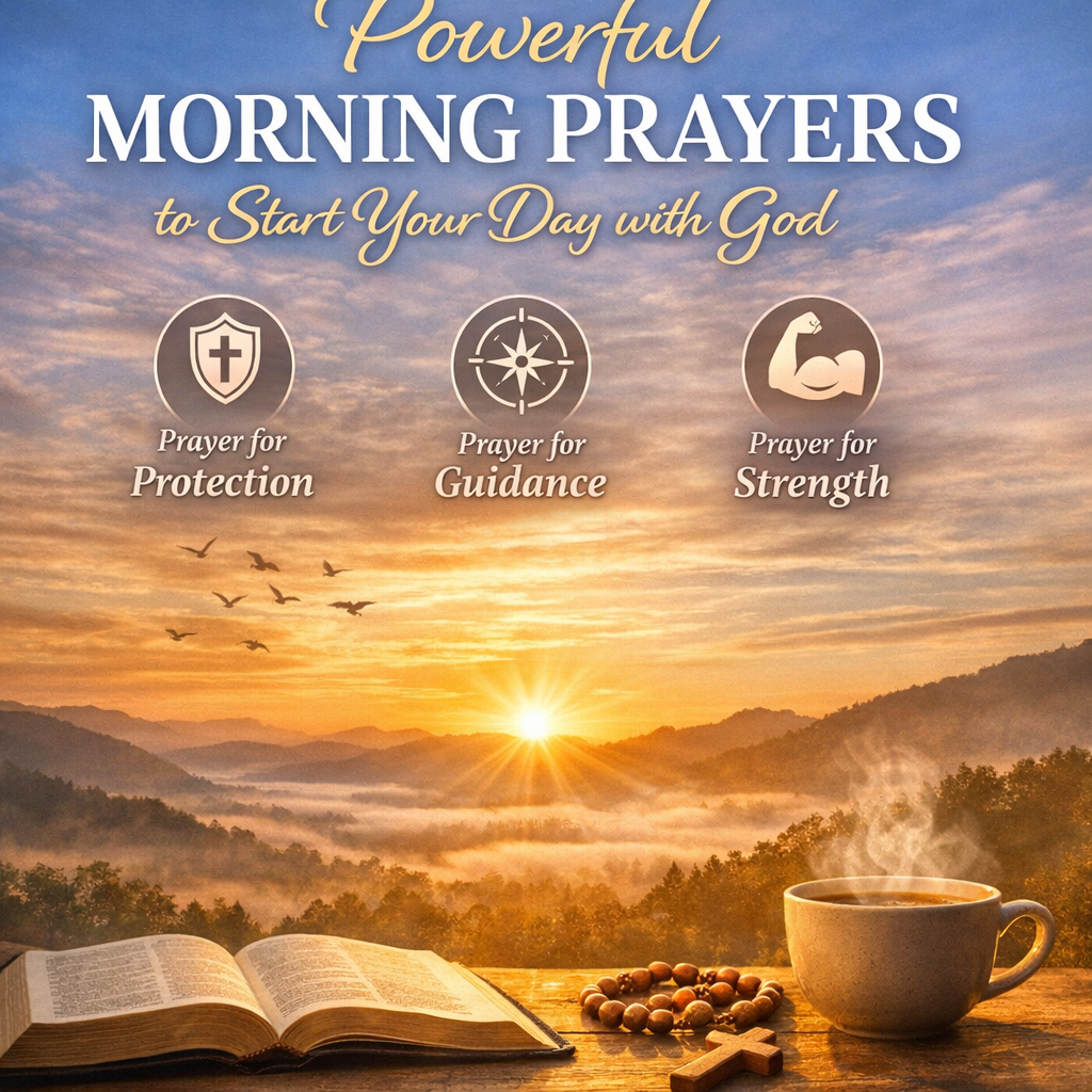 POWERFUL MORNING PRAYERS TO START YOUR DAY WITH GOD