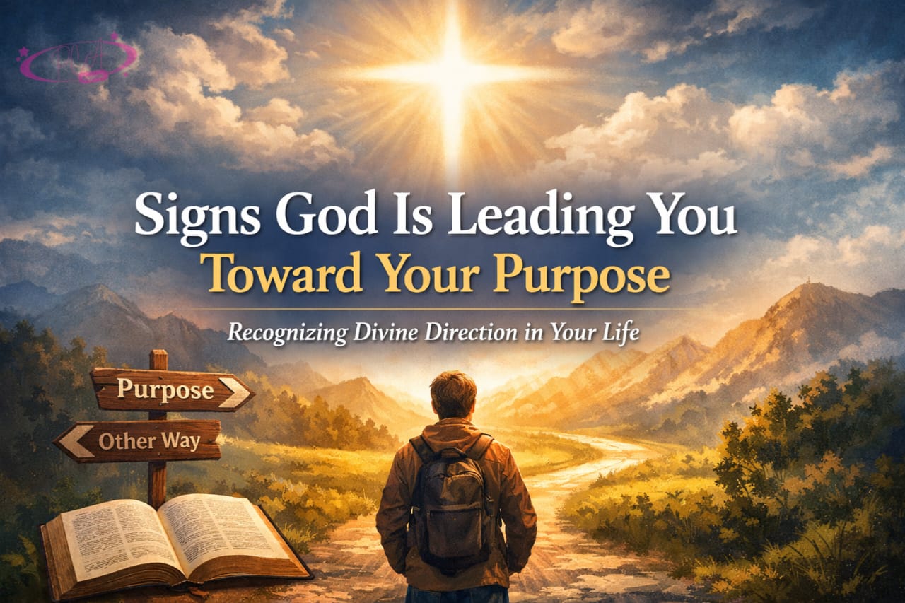 SIGNS GOD IS LEADING YOU TOWARDS YOUR PURPOSE