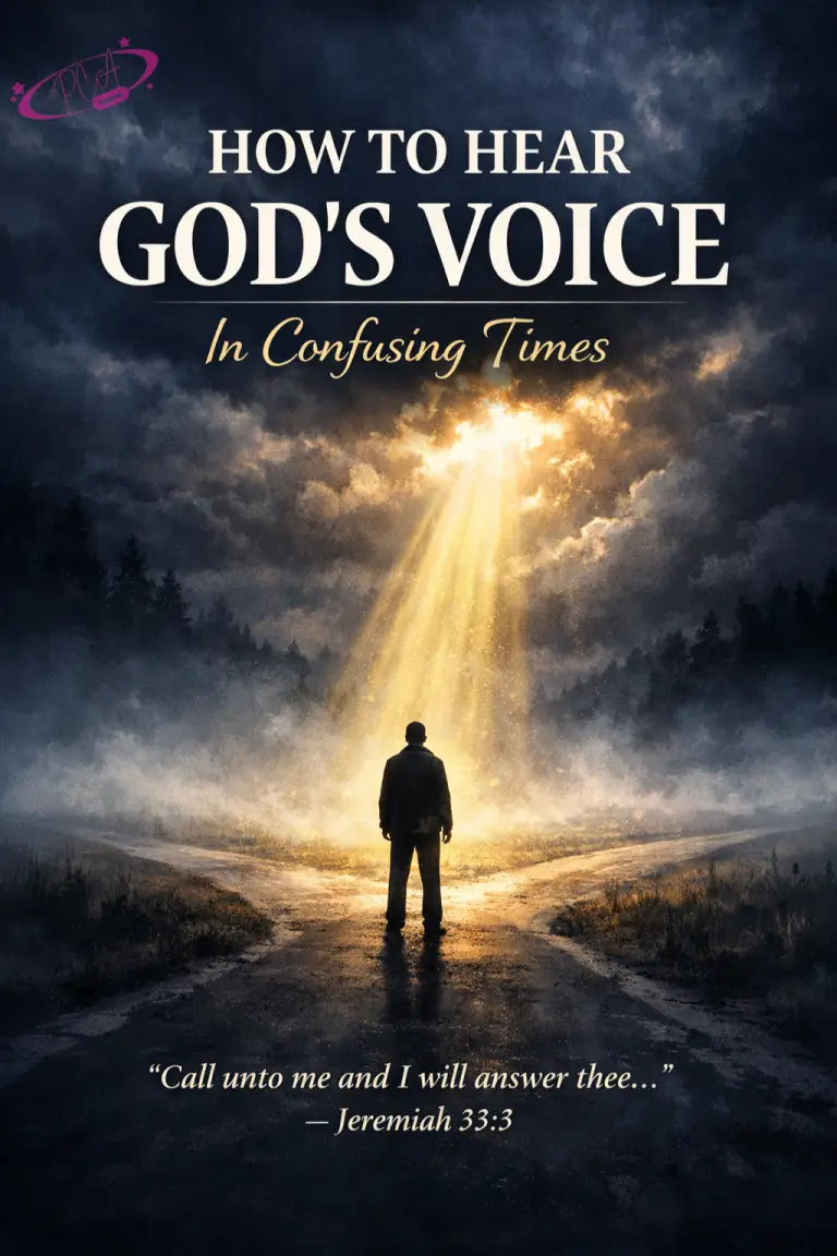 HOW TO HEAR GOD’S VOICE IN CONFUSING TIMES