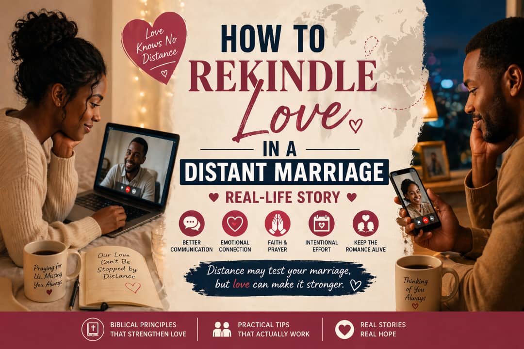 HOW TO REKINDLE LOVE INA DISTANT MARRIAGE. REAL LOVE.STORY