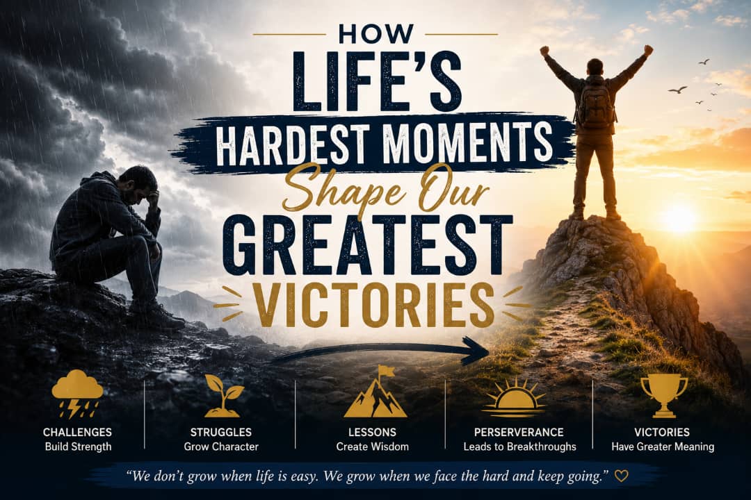 HOW LIFE HARDEST MOMENTS SHAPE OUR GREATEST VICTORIES