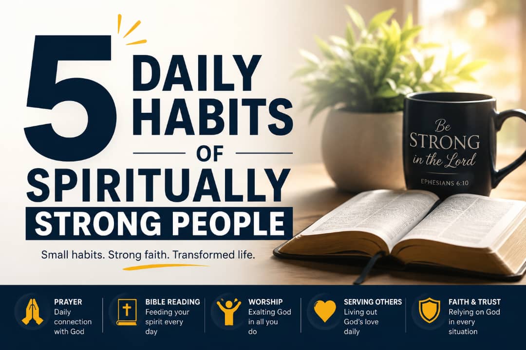 5 DAILY HABITS OF SPIRITUALLY STRONG PEOPLE