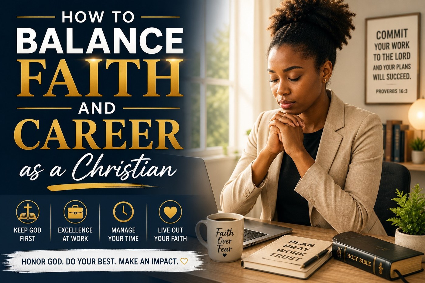 HOW TO BALANCE FAITH AND CAREER AS A CHRISTIAN