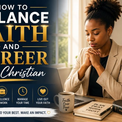 HOW TO BALANCE FAITH AND CAREER AS A CHRISTIAN