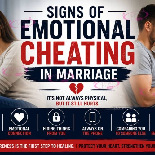 SIGNS OF EMOTIONAL CHEATING IN MARRIAGE.
